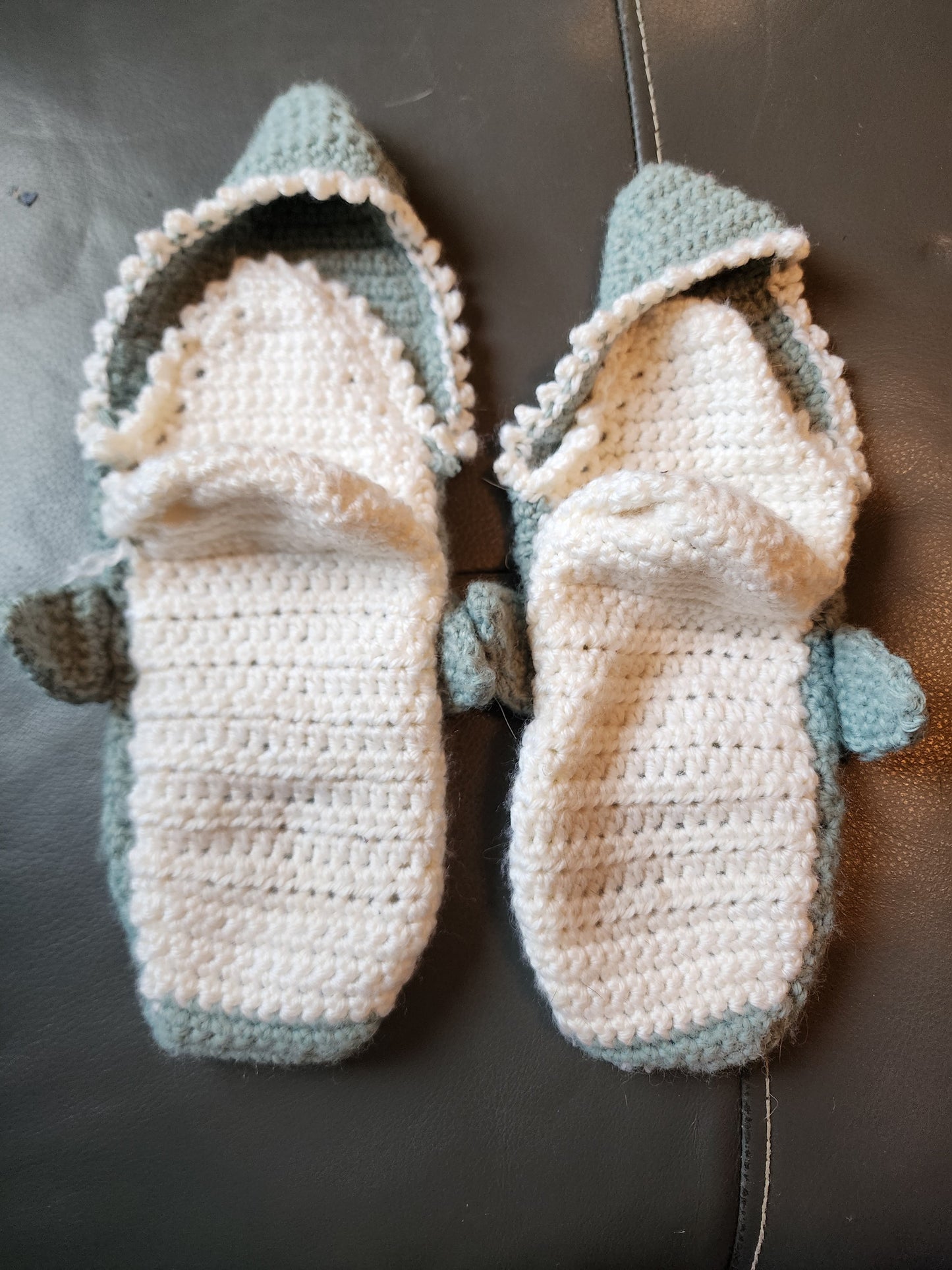 Made To Order Crochet Shark Socks